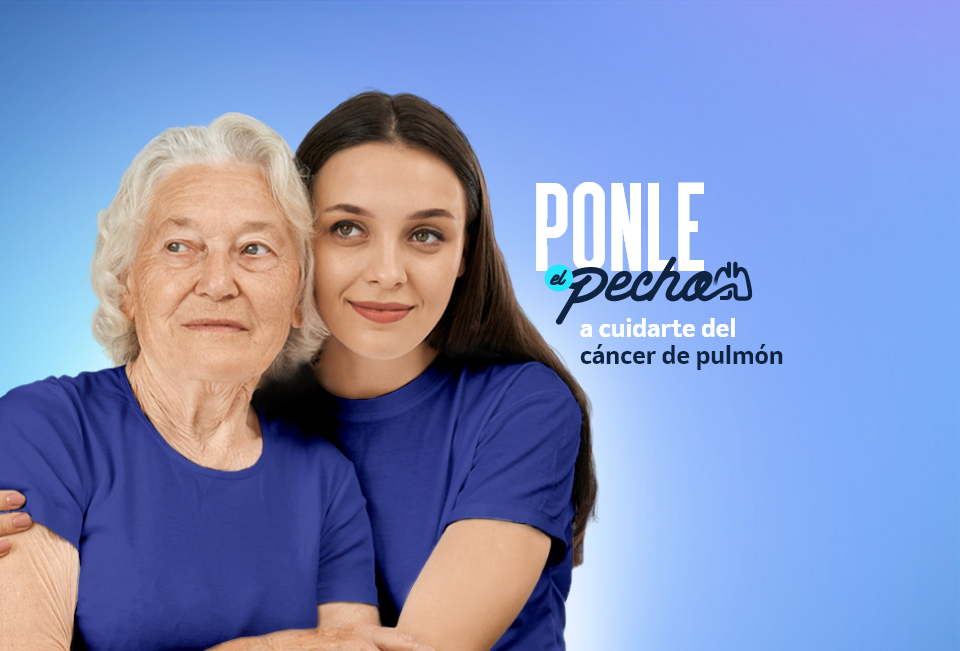 Pon el pecho a cuidarte del cáncer de pulmón